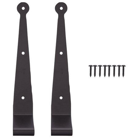 PROSOURCE Hinge Strap 10 Blk Ss 2-1/4Os SH-S03-PS